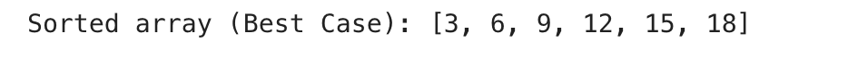 Best Case Time Complexity of Quick Sort Analysis for Array