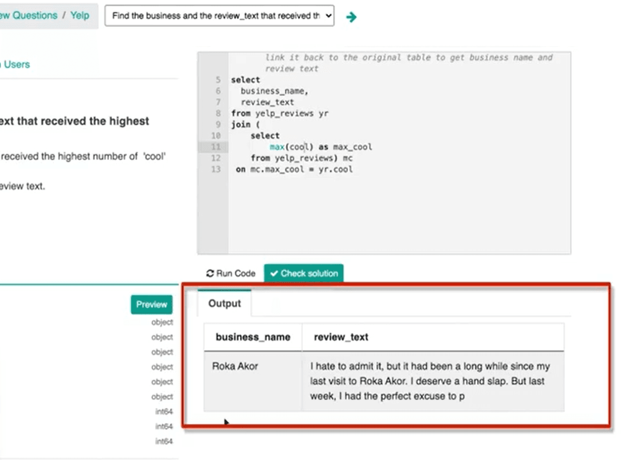 how to answer data science interview questions