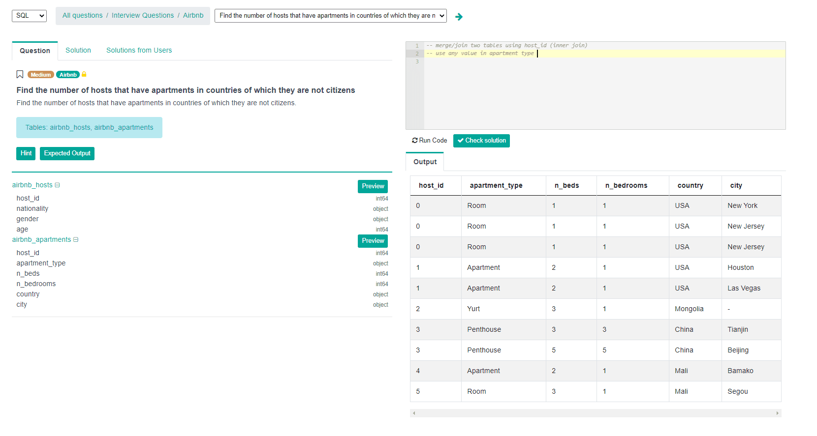 questions for data science interview