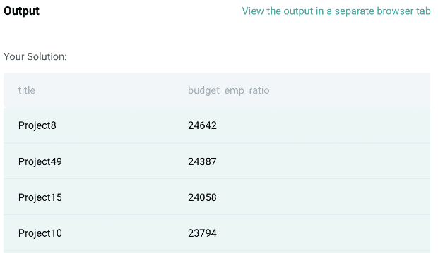Solution for data engineer interview question from Microsoft