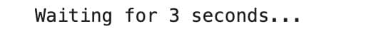 Python Wait Method for Simple Delays
