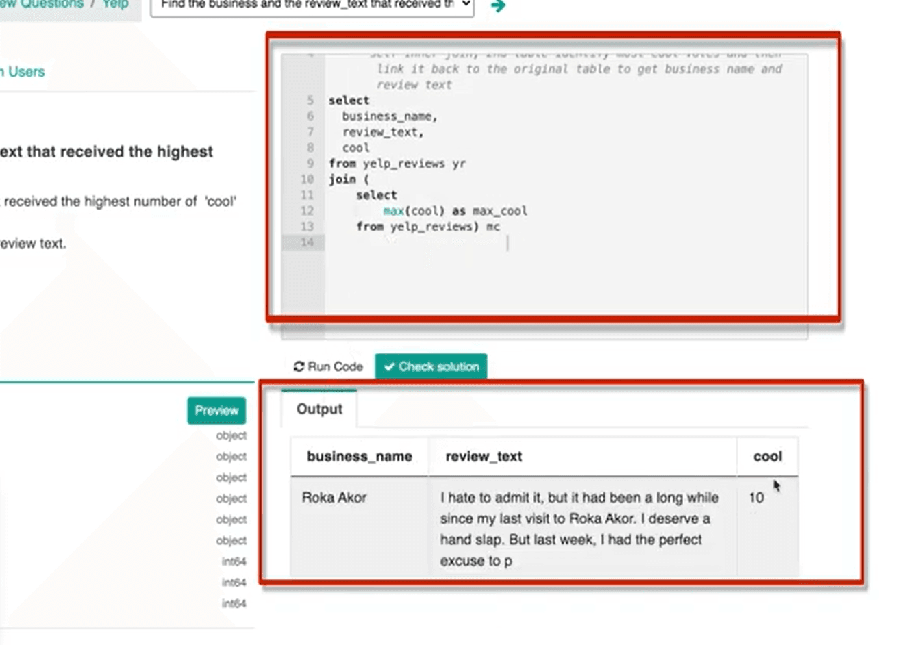 how to answer data science interview questions
