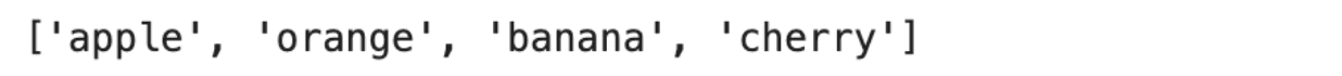Python List methods to add elements