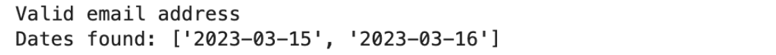 Complex patterns in python string methods