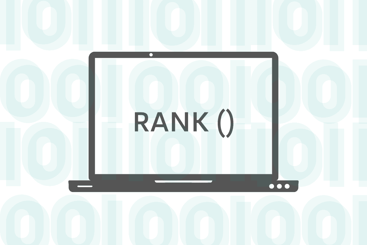 RANK function to prep for data analyst job interview