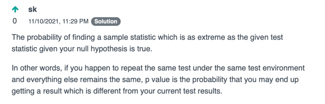 Answer to Amazon data analyst interview question
