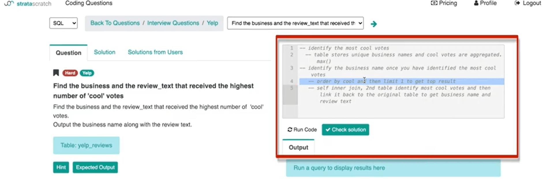 how to answer data science interview questions