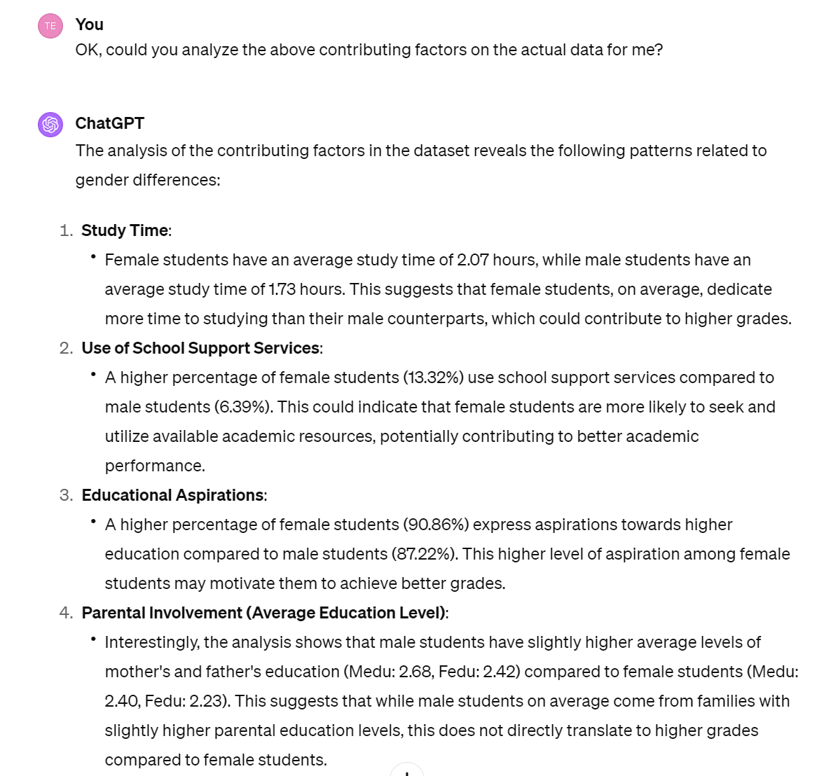 Using Chatgpt for Data Science Project