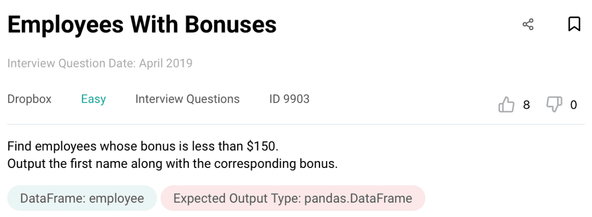 Data Science Interview Question from Dropbox