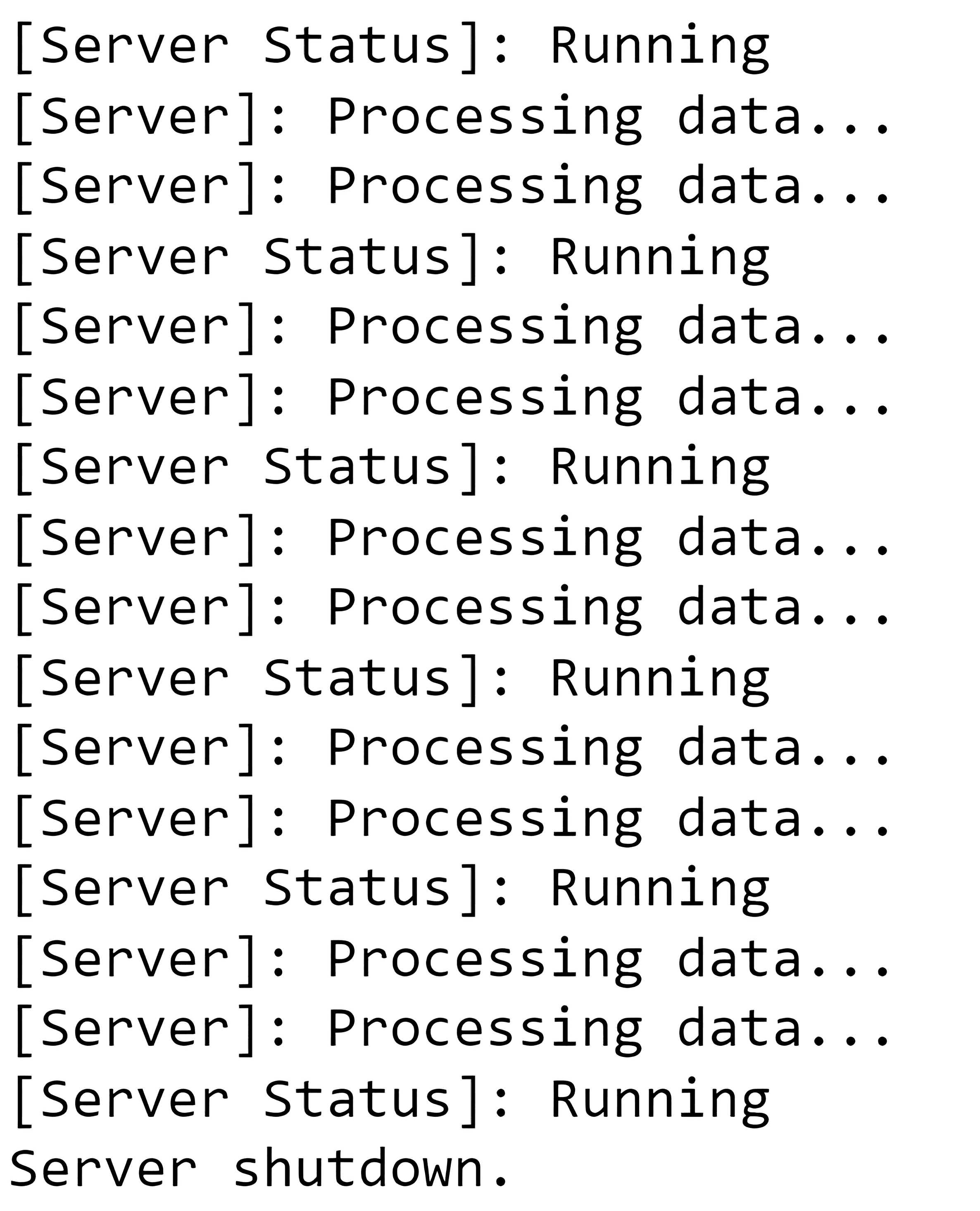 Server That Monitors Incoming Connections in Python Threading