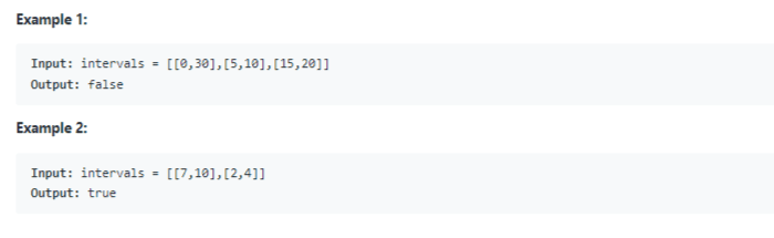 LeetCode meeting rooms question examples