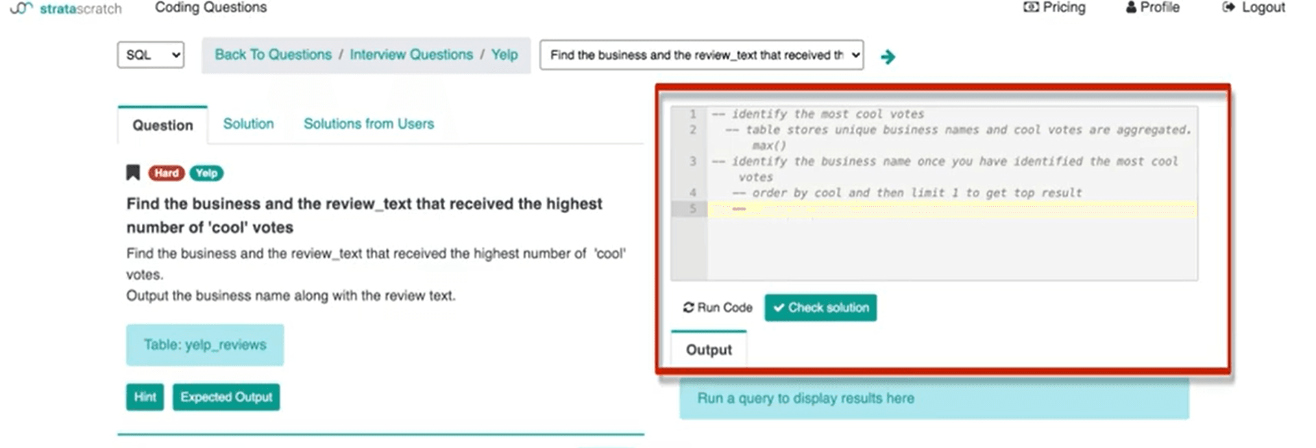 Learn how to answer data science interview questions