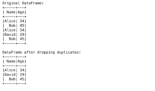 Identify and Drop Duplicates using Pyspark