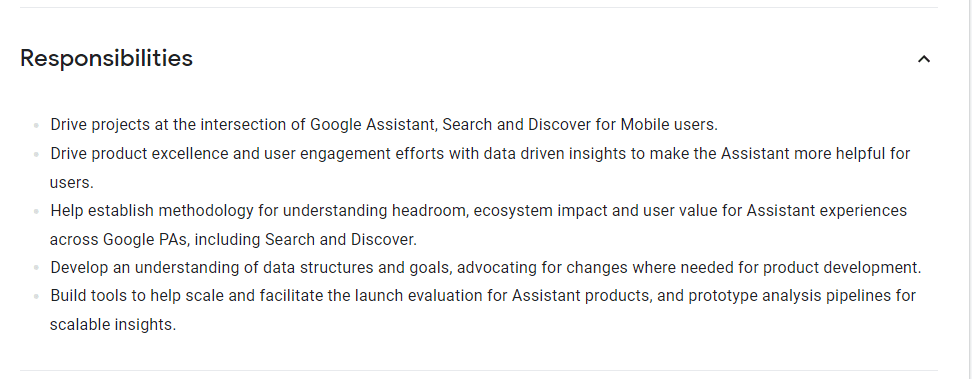 Google Data Scientist Salary and Responsibilities