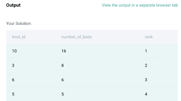 Solution for data engineer interview question from Airbnb