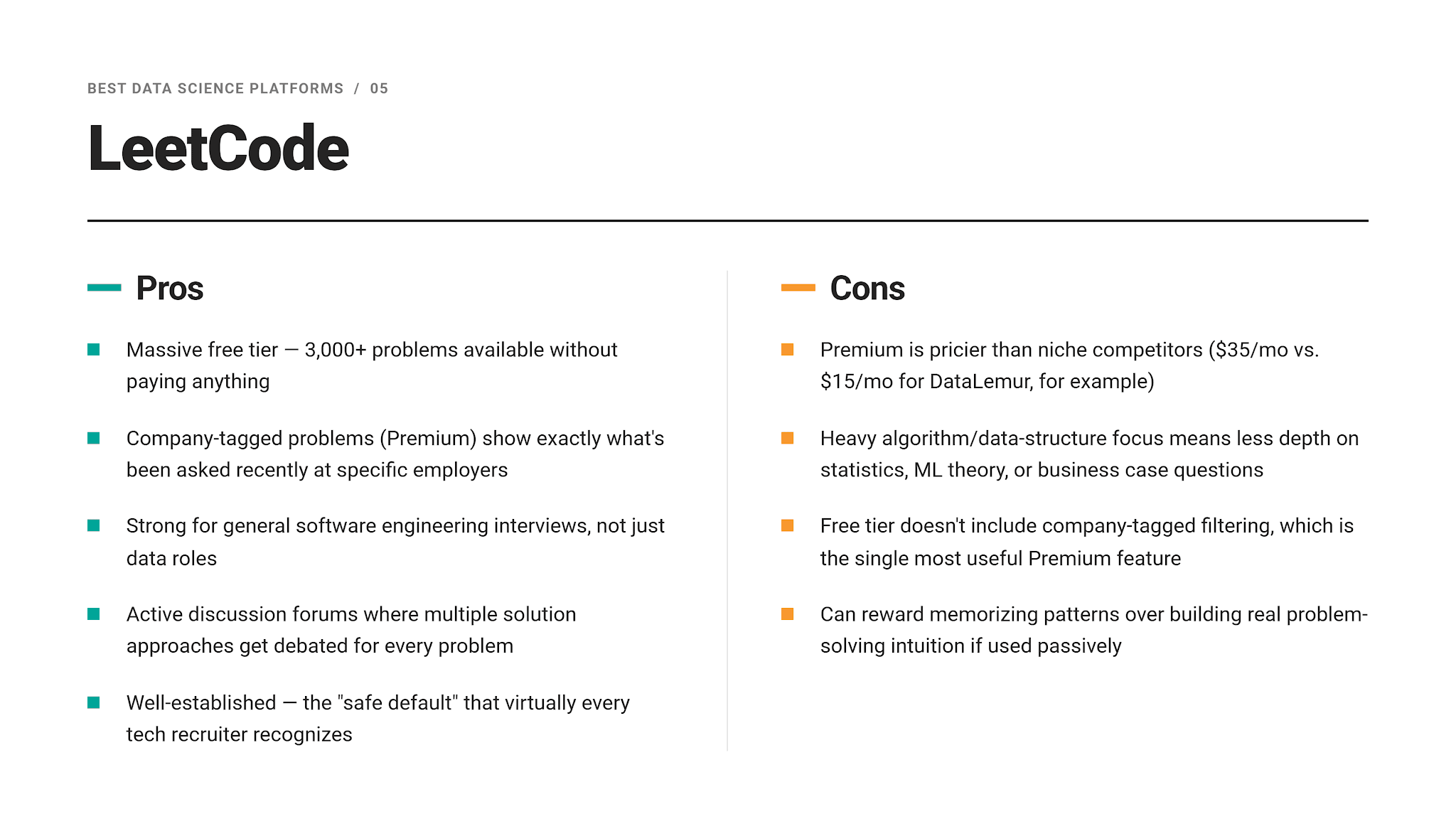 Data Science Platforms Pros and Cons