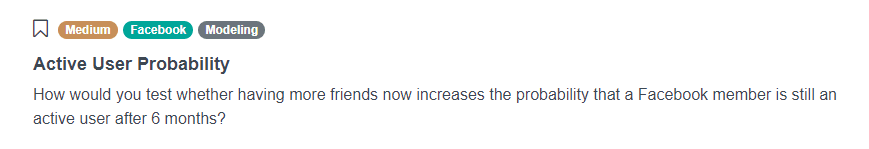 Active User Probability