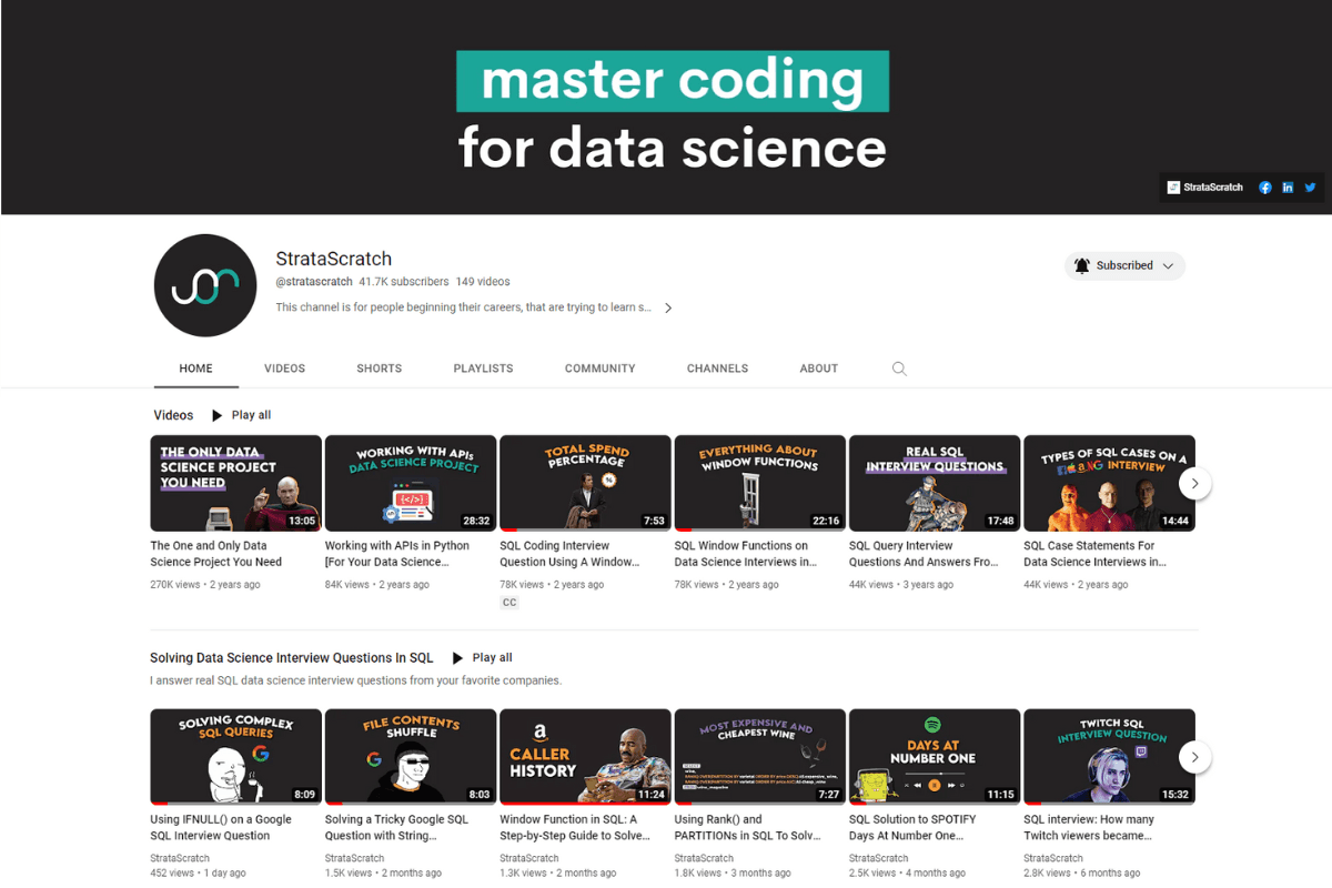 LeetCode Python Solutions for Data Science - StrataScratch