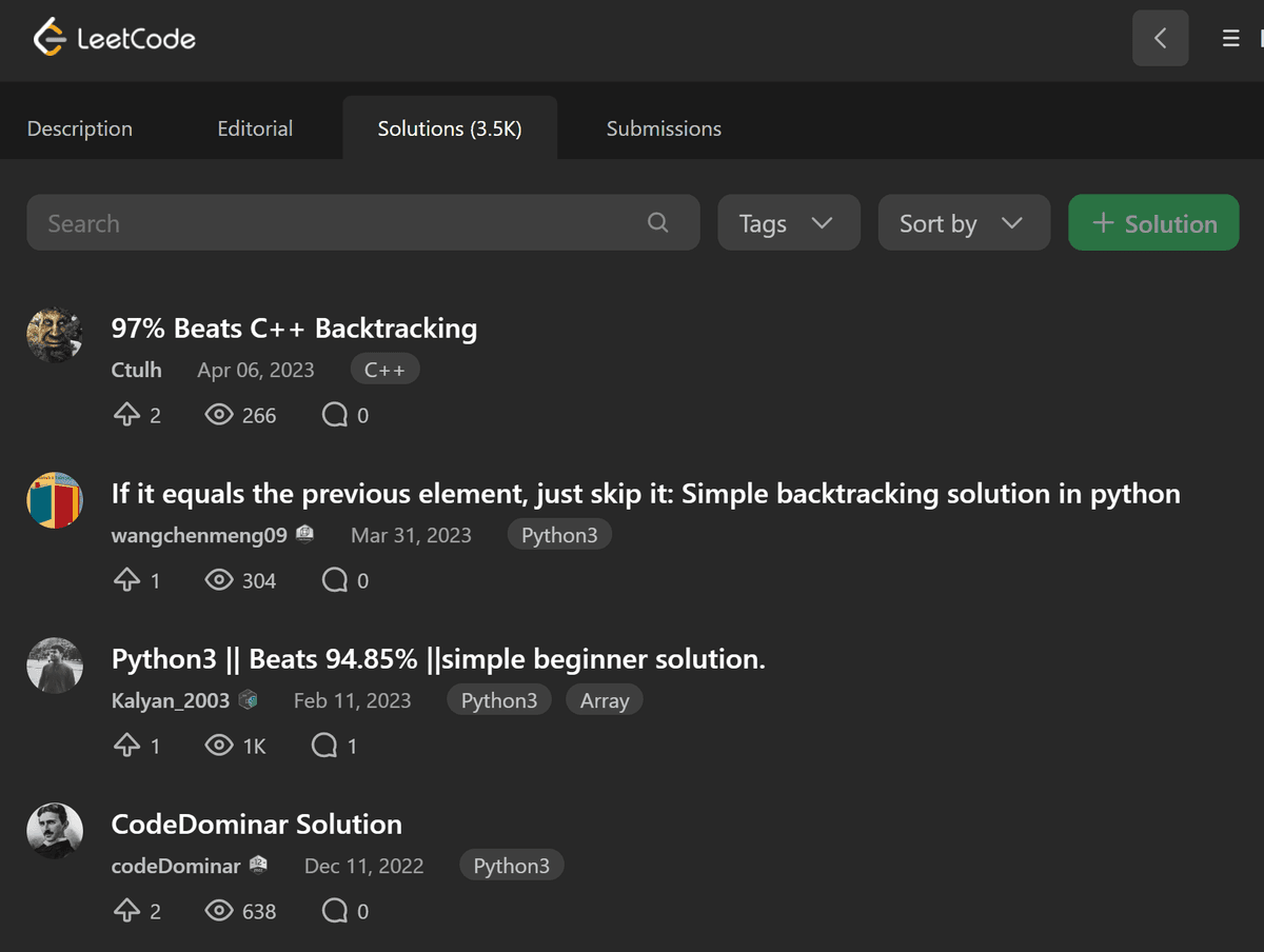 LeetCode Python Solutions for Data Science - StrataScratch